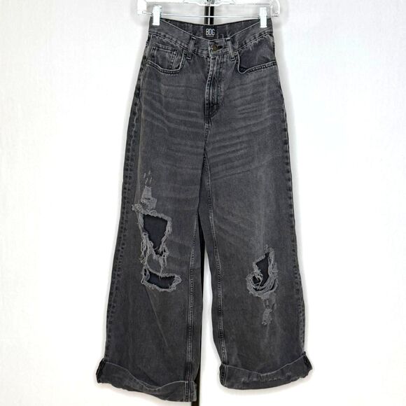 BDG Wide Leg Distressed Baggy Jeans - Picture 1 of 6